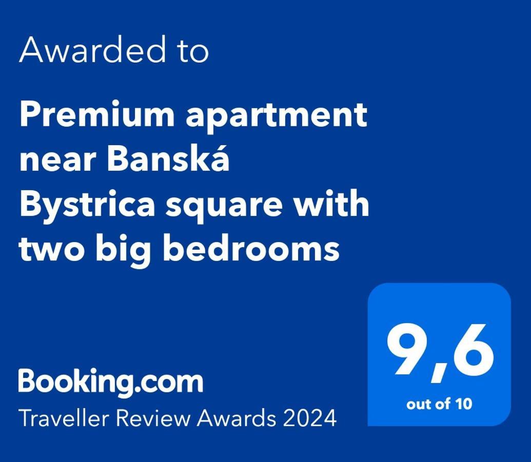 Premium Apartment Near Banska Bystrica Square With Two Big Bedrooms Eksteriør billede